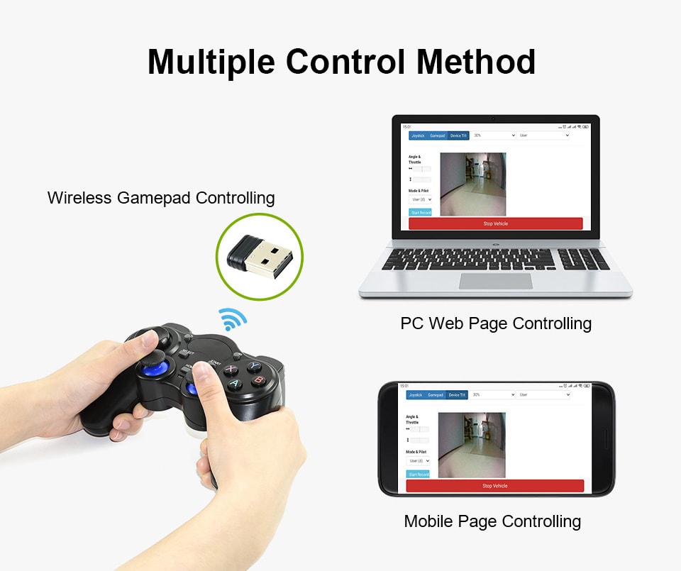 JetRacer AI Robot Car Kit for Nvidia Jetson