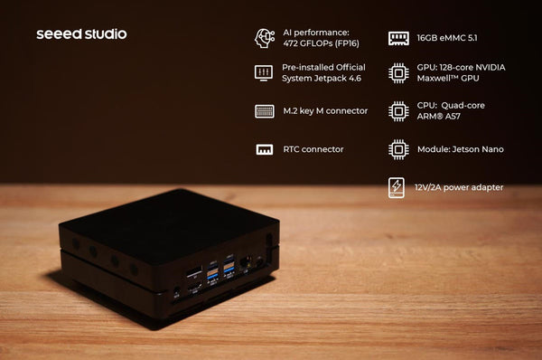 reComputer J1020 V2 - IoT Edge AI Computer w/ Jetpack