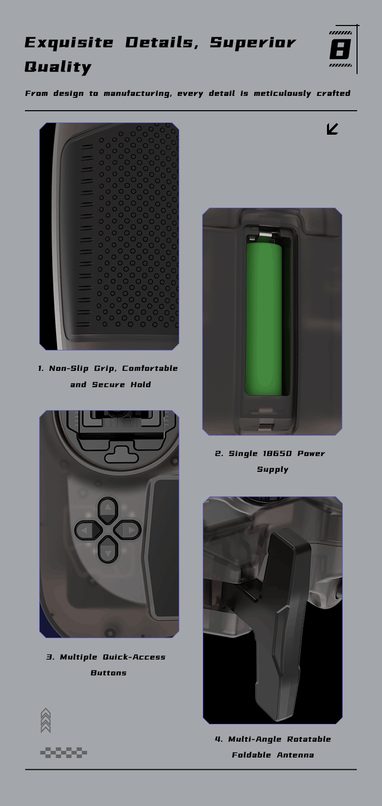 Jumper Smart 2.4Ghz ELRS Radio Controller