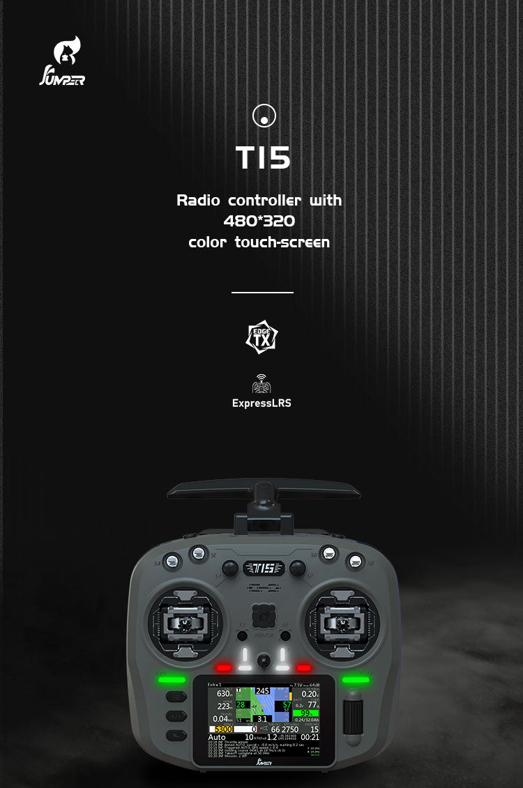 Jumper T15 VS-M Hall Gimbal ELRS 1W 2.4G