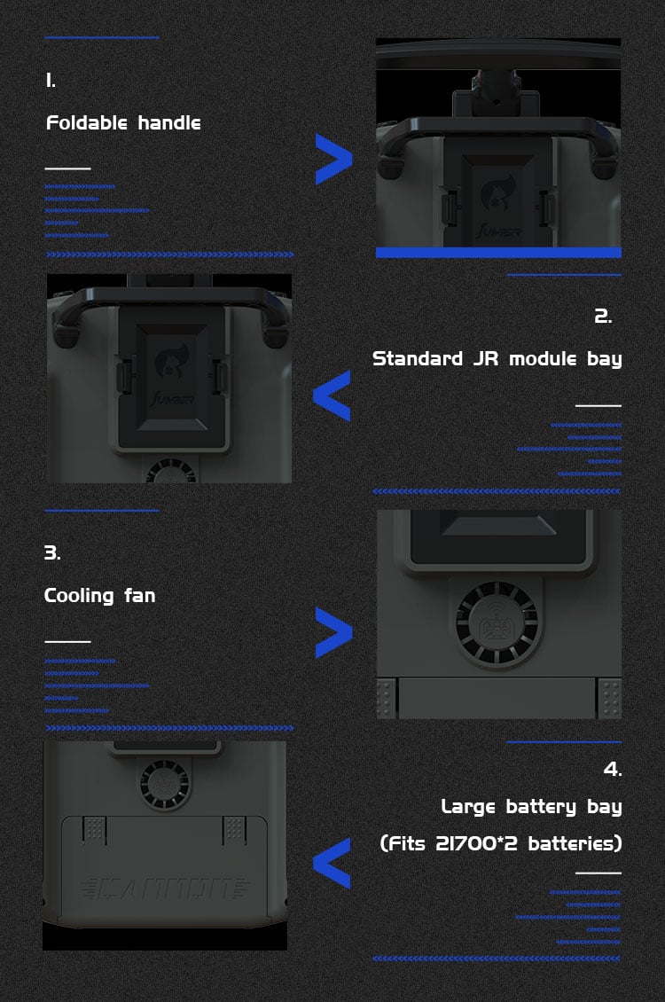 Jumper T15 VS-M Hall Gimbal ELRS 1W 2.4G