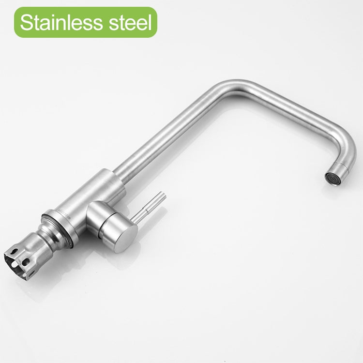 304 Stainless Steel Rotatable Faucet Sinks Cold And Hot Water Tap, Cold And Hot Water Tap