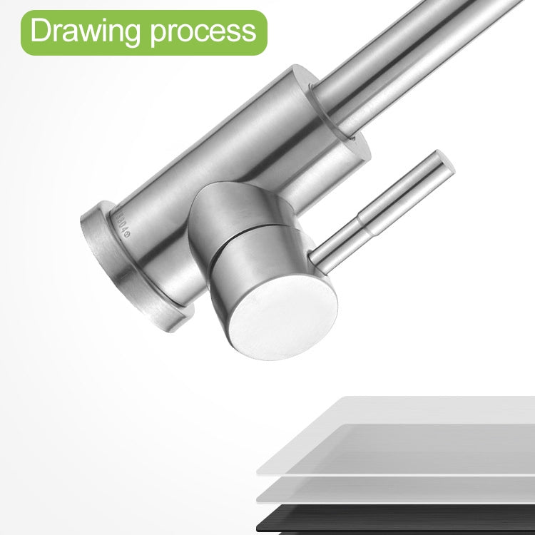 304 Stainless Steel Rotatable Faucet Sinks Cold And Hot Water Tap, Cold And Hot Water Tap