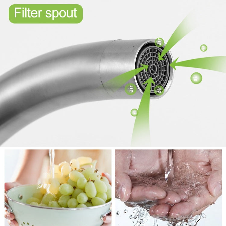 304 Stainless Steel Rotatable Faucet Sinks Cold And Hot Water Tap, Cold And Hot Water Tap