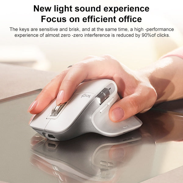 Logitech MX Master 3s 8000DPI 2.4GHz Ergonomic Wireless Bluetooth Dual Mode Mouse