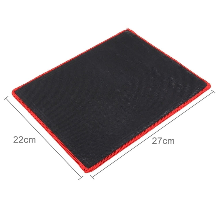 Extended Large Waterproof Slim Anti-Slip Soft Rubber Smooth Cloth Surface Game Keyboard Mouse Pad Mat, Size: 270 x 220 x 3 mm, Size: 27x22cm