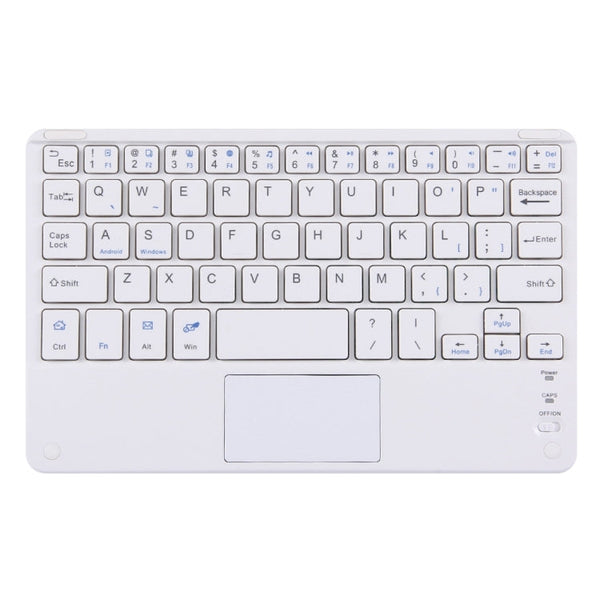 Bluetooth Wireless Keyboard with Touch Panel, Compatible with All Android & Windows 10 inch Tablets with Bluetooth Functions