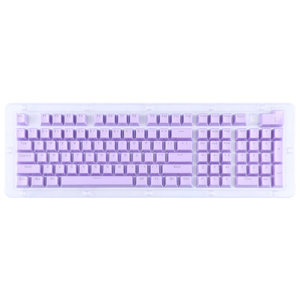 ABS Translucent Keycaps, OEM Highly Mechanical Keyboard, Universal Game Keyboard, Purple, Red, White, Yellow, Black, Orange, Pink, Grey, Blue