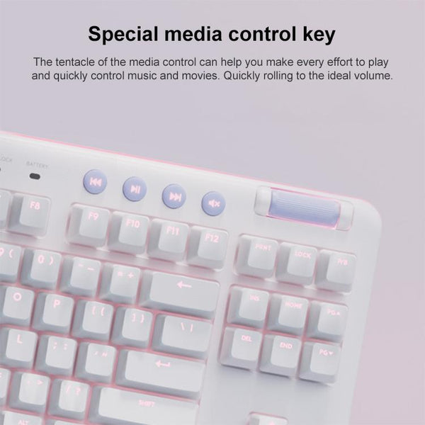 Logitech Aurora G713 RGB Wired Game E-sports 87-key Mechanical Keyboard with Palm Support, Red Shaft