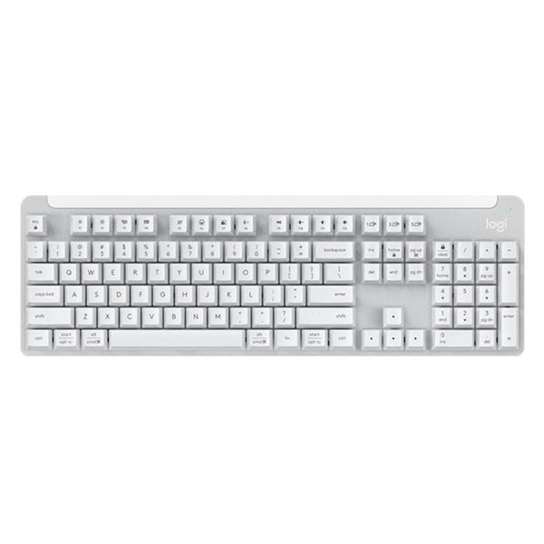 Logitech K865 104 Keys Wireless Bluetooth Mechanical Keyboard, Red Shaft