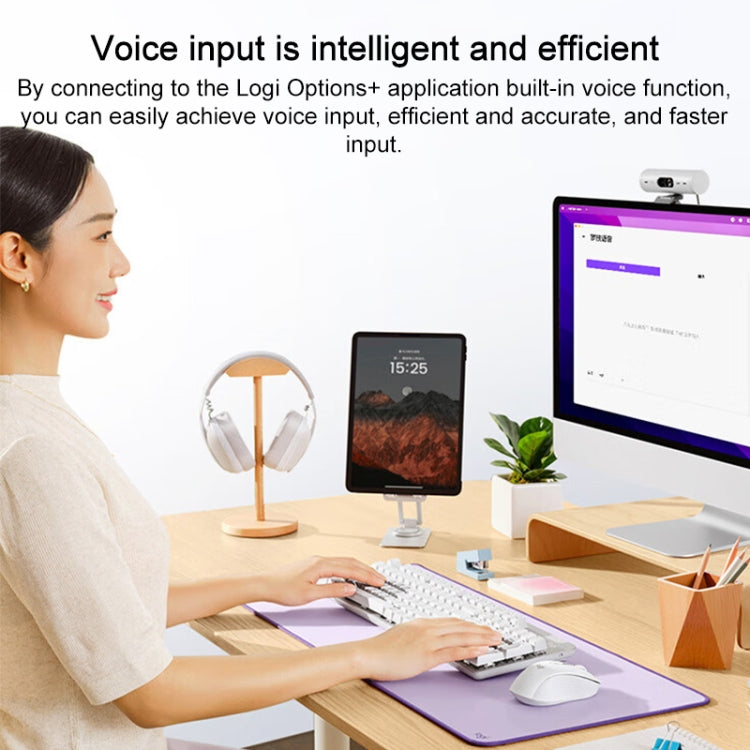 Logitech K865 104 Keys Wireless Bluetooth Mechanical Keyboard, Red Shaft