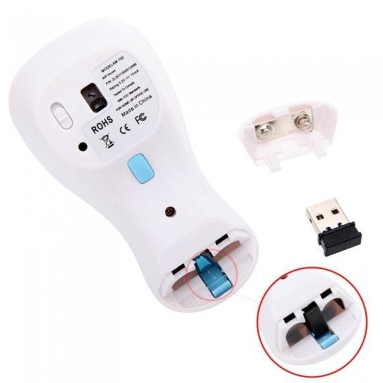 PR-01 6D Gyroscope Fly Air Mouse 2.4G USB Receiver 1600 DPI Wireless Optical Mouse for Computer PC Android Smart TV Box