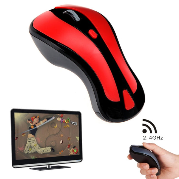 PR-01 6D Gyroscope Fly Air Mouse 2.4G USB Receiver 1600 DPI Wireless Optical Mouse for Computer PC Android Smart TV Box