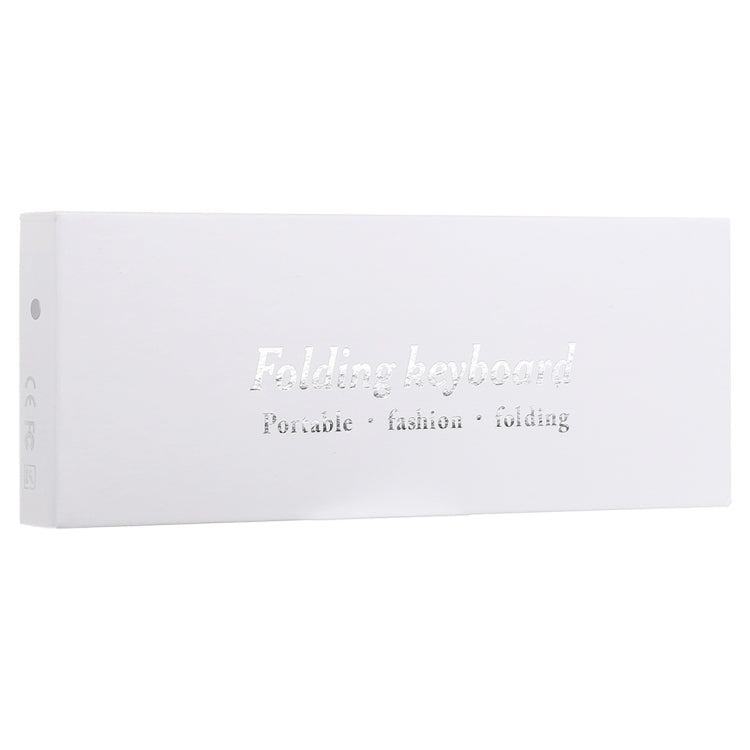 GK608 Ultra-thin Foldable Bluetooth V3.0 Keyboard, Built-in Holder, Support Android / iOS / Windows System, GK608 (Black), GK608 (Grey), GK608 (Gold)