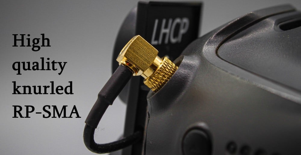 TrueRC 5.8GHz X²-AIR Mk2 Pair for DJI FPV (RHCP / LHCP)