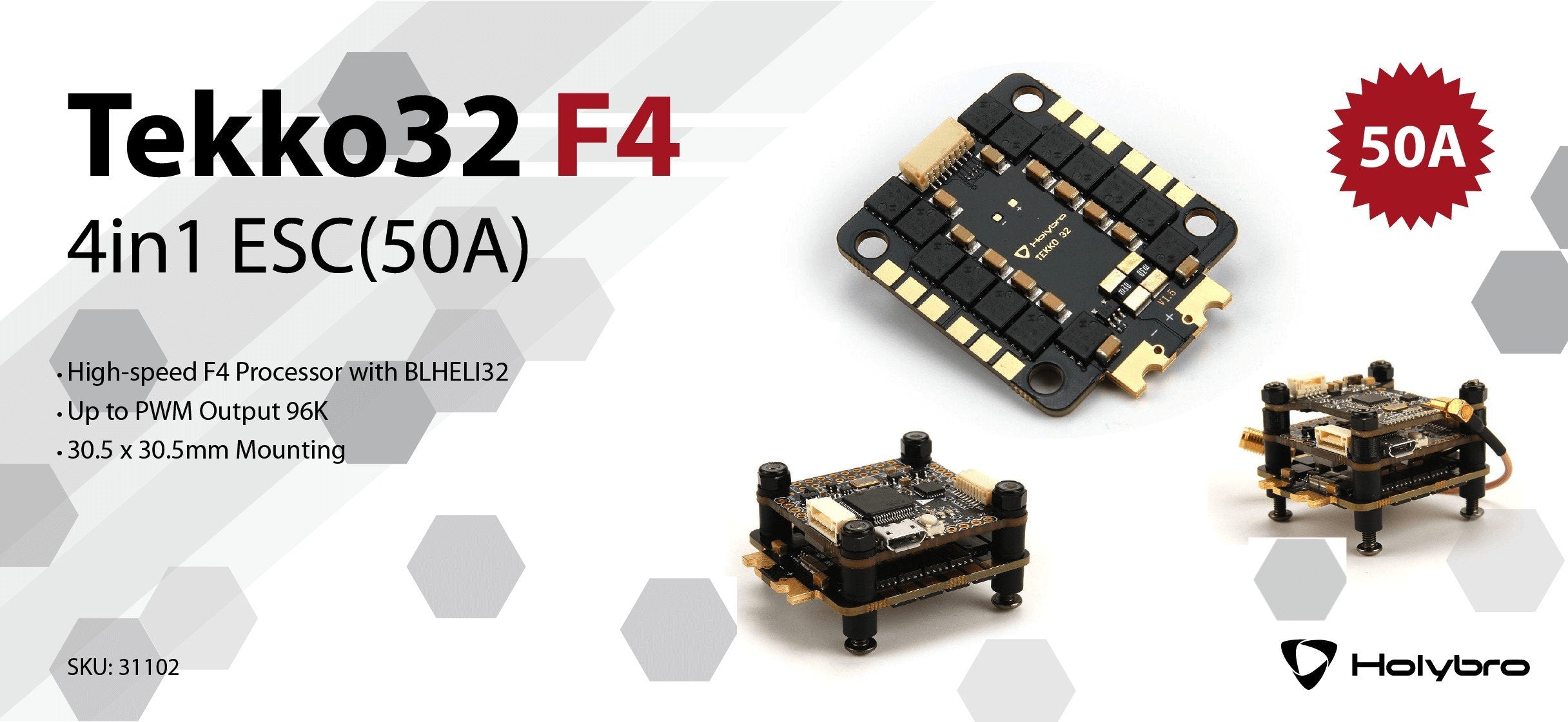 Kakute H7 BT Tekko32 50A Flight Stack w/ Bluetooth