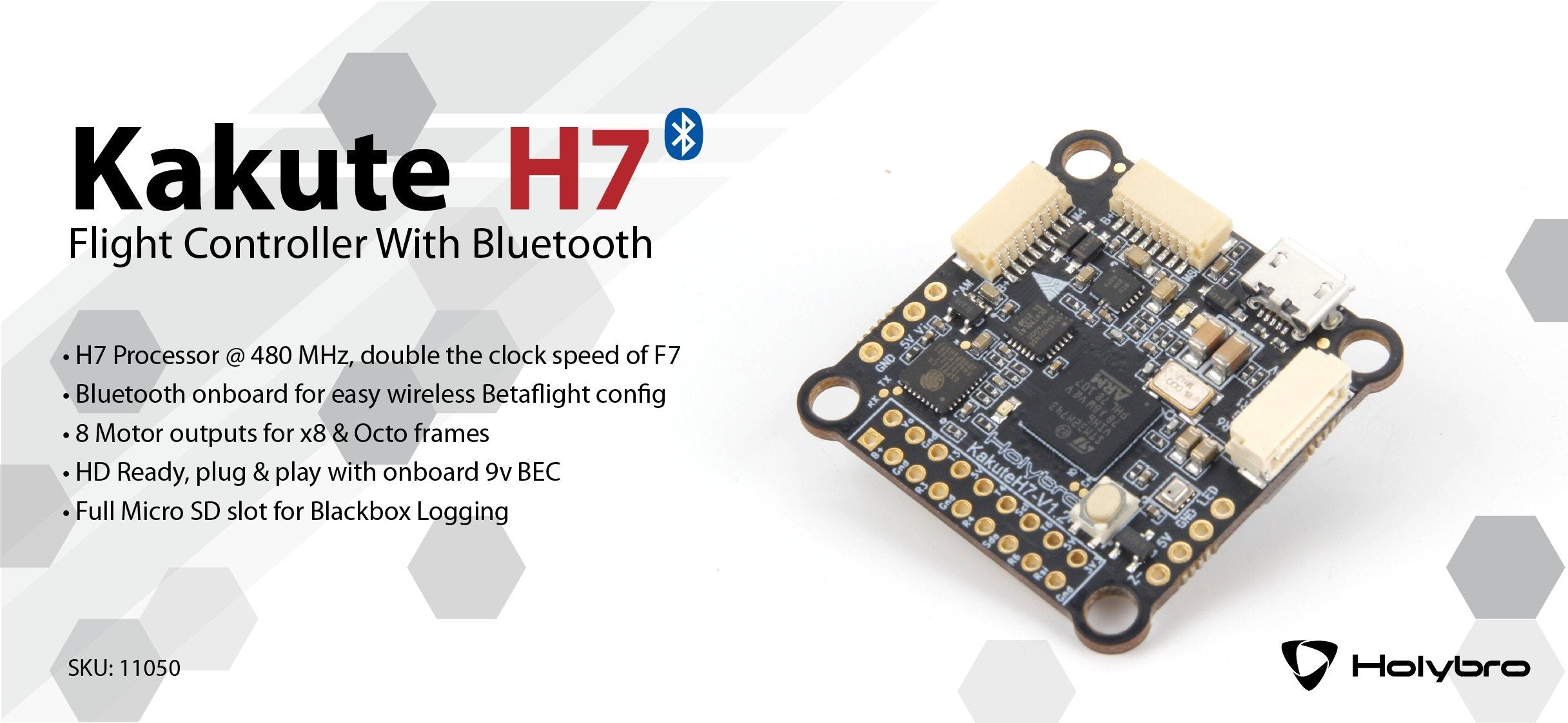 Kakute H7 BT Tekko32 65A Flight Stack w/ Bluetooth