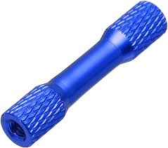 10pc M3x20 Knurled/Stepped Standoffs Coloured Aluminium Pack