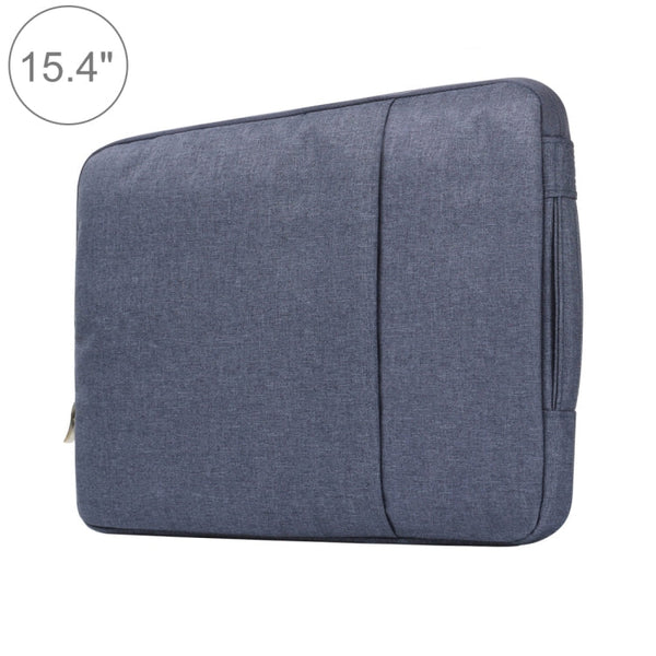 15.4 inch Universal Fashion Soft Laptop Denim Bags Portable Zipper Notebook Laptop Case Pouch for MacBook Air / Pro, Lenovo and other Laptops, Size: 39.2x28.5x2cm, 15.4 inch Purple, 15.4 inch Magenta, 15.4 inch Blue, 15.4 inch Grey, 15.4 inch Dark Blue...