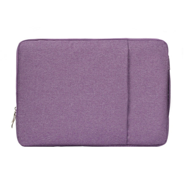 15.4 inch Universal Fashion Soft Laptop Denim Bags Portable Zipper Notebook Laptop Case Pouch for MacBook Air / Pro, Lenovo and other Laptops, Size: 39.2x28.5x2cm, 15.4 inch Purple, 15.4 inch Magenta, 15.4 inch Blue, 15.4 inch Grey, 15.4 inch Dark Blue...