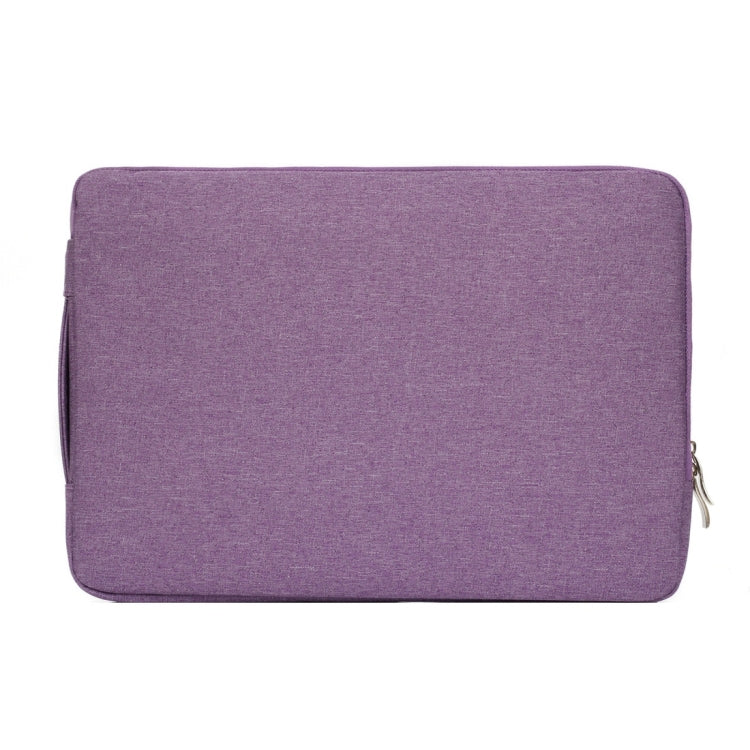 15.4 inch Universal Fashion Soft Laptop Denim Bags Portable Zipper Notebook Laptop Case Pouch for MacBook Air / Pro, Lenovo and other Laptops, Size: 39.2x28.5x2cm, 15.4 inch Purple, 15.4 inch Magenta, 15.4 inch Blue, 15.4 inch Grey, 15.4 inch Dark Blue...