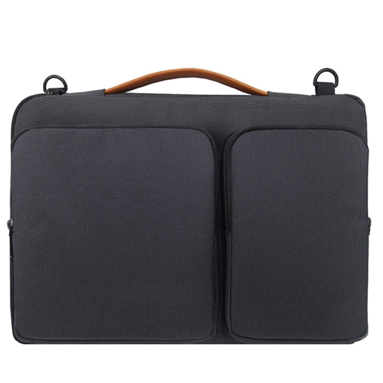 Nylon Waterproof Laptop Handbag Bag for 15-15.6 inch Laptops with Trunk Trolley Strap, 15-15.6 inch