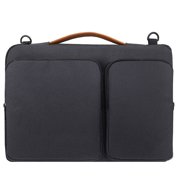 Nylon Waterproof Laptop Handbag Bag for 15-15.6 inch Laptops with Trunk Trolley Strap, 15-15.6 inch