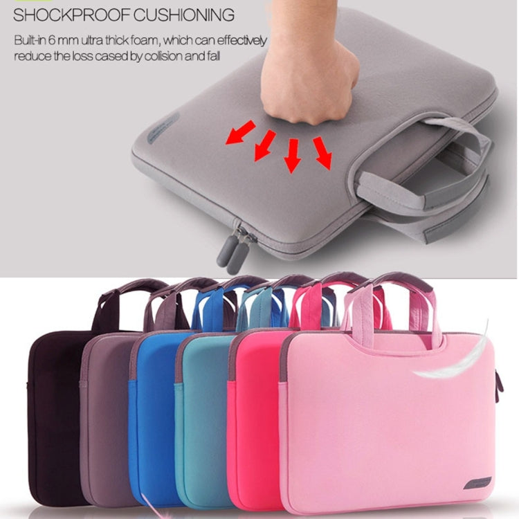 12 inch Portable Air Permeable Handheld Sleeve Bag for MacBook, Lenovo and other Laptops, Size:32x21x2cm, 12 inch Magenta, 12 inch Grey, 12 inch Green, 12 inch Pink, 12 inch Black