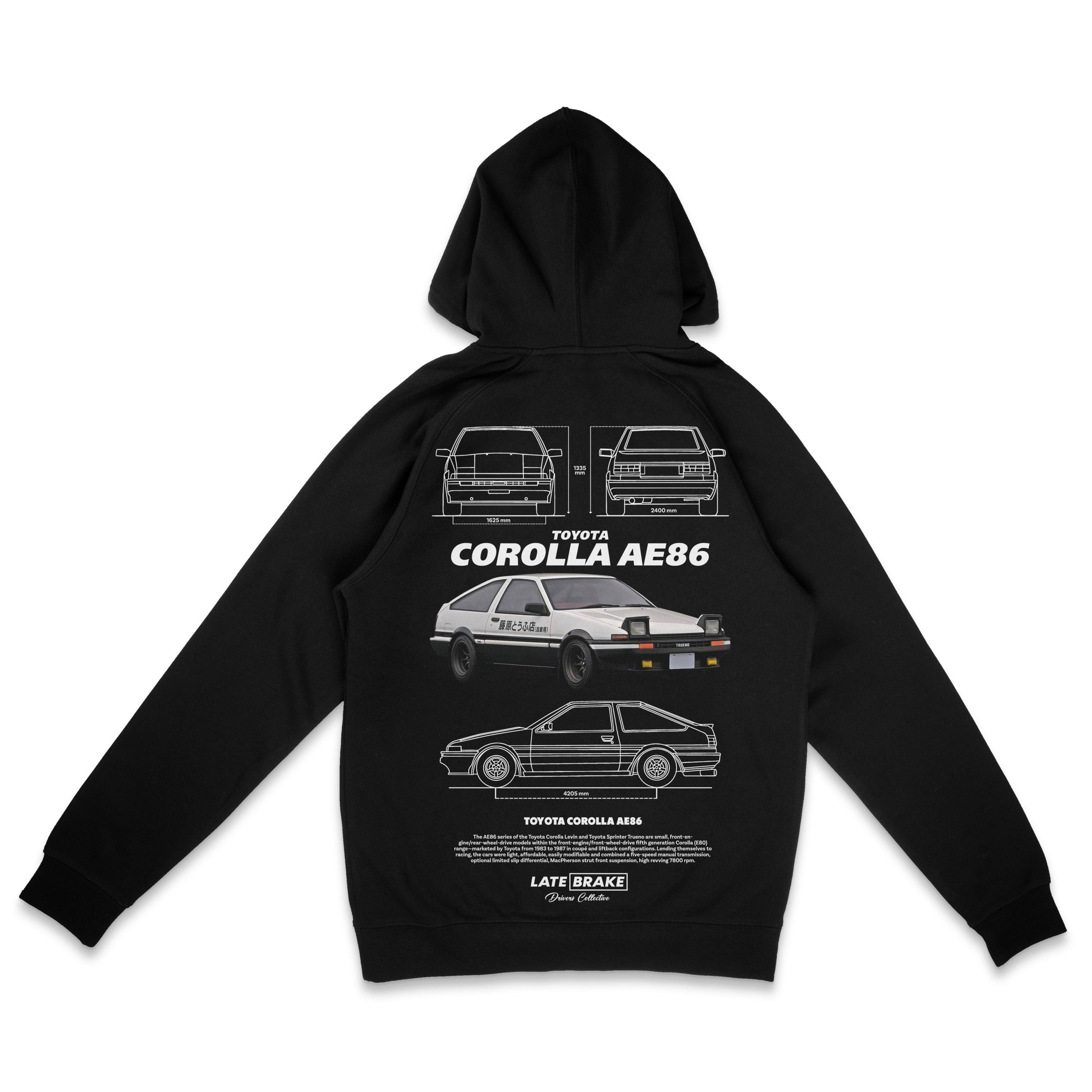 Corolla AE86 Drivers Collective Hoodie