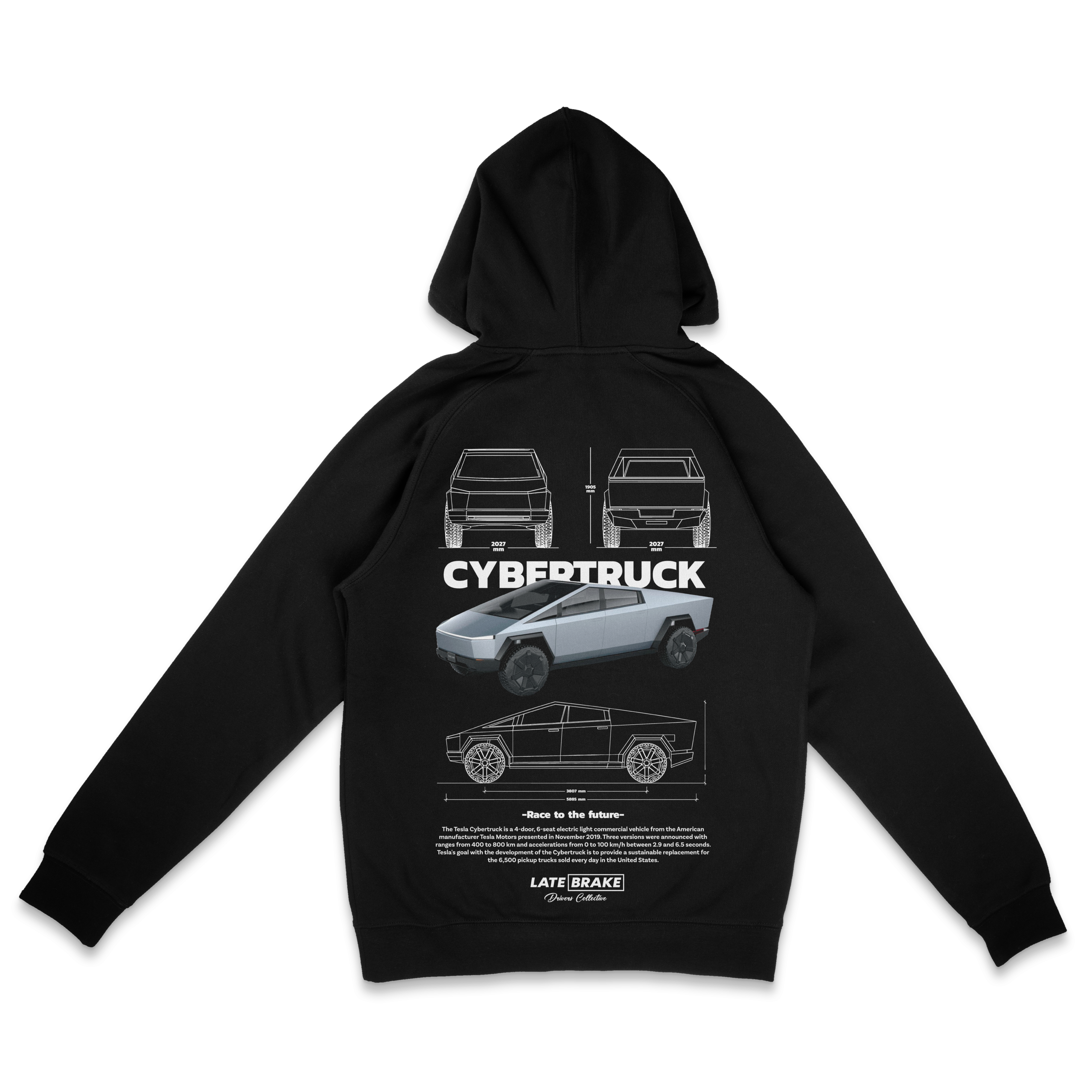 Cybertruck Drivers Collective Hoodie
