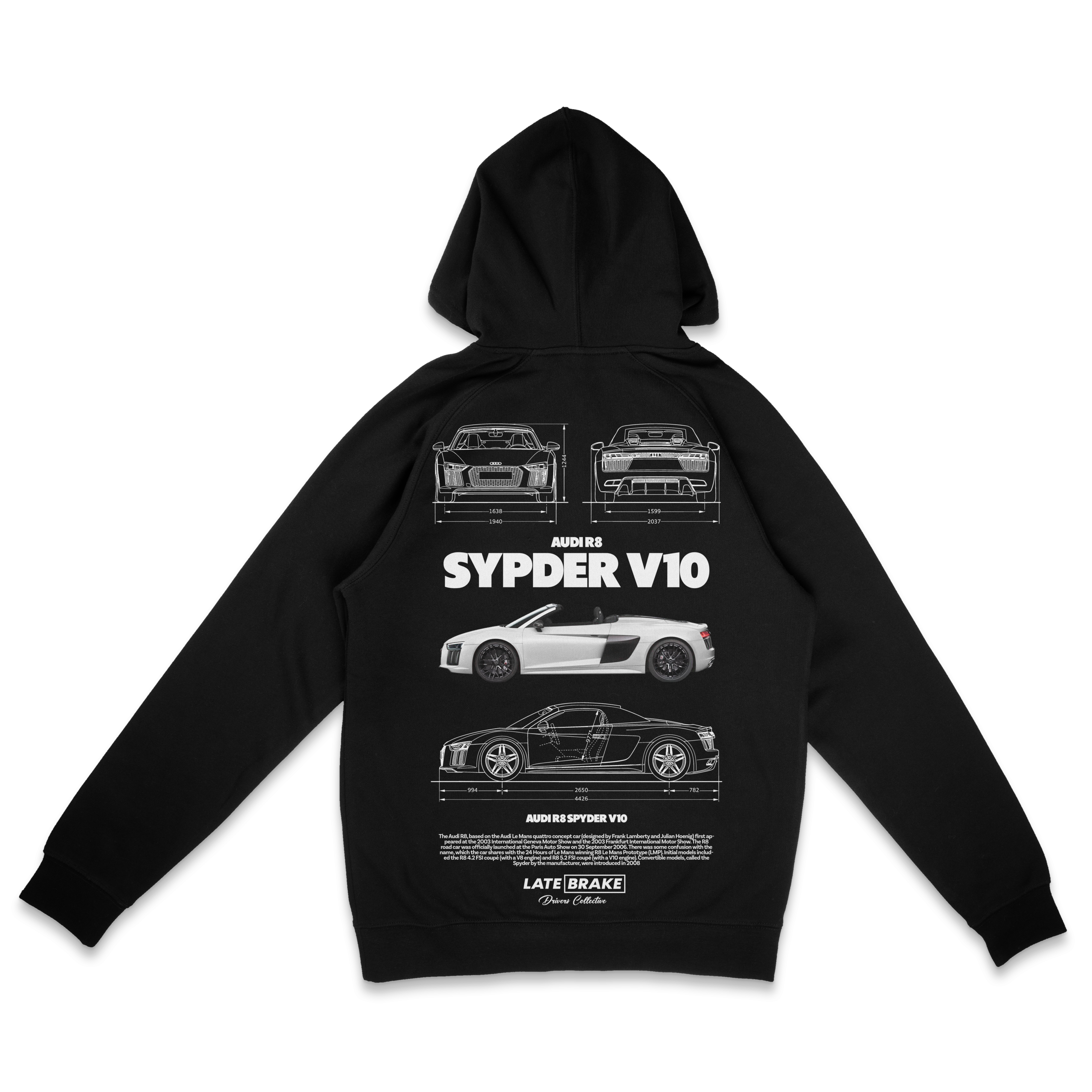 R8 Spyder Drivers Collective Hoodie