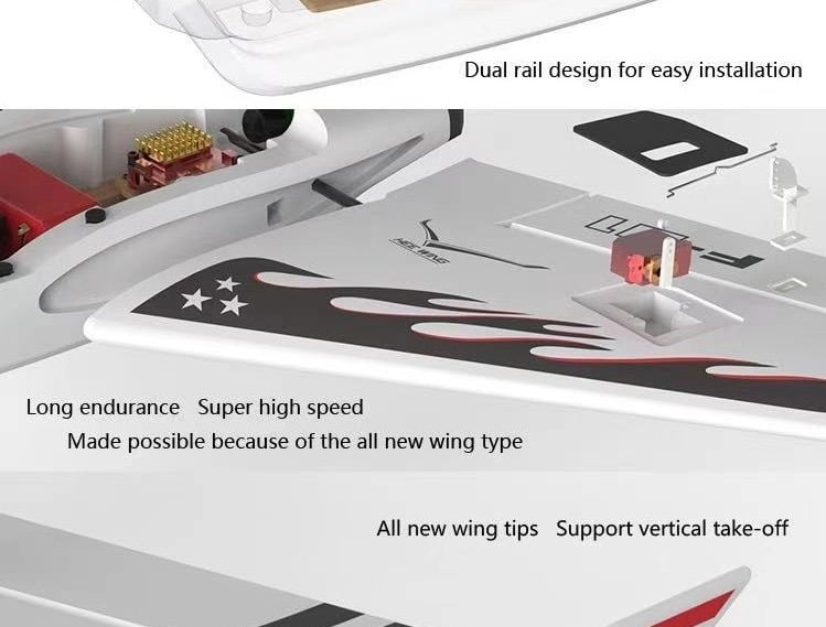 HEE Wing F-01 Ultra Delta Wing 690mm EPP RC Airplane