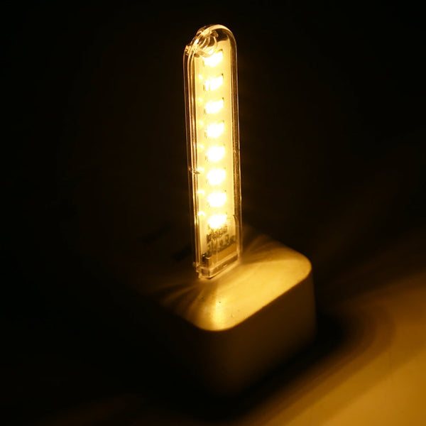 3W 8 LEDs 5730 SMD USB LED Book Light Portable Night Lamp, DC 5V
