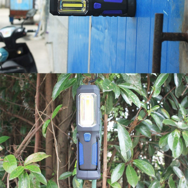 400 LM Multi-function USB Charging Portable Emergency Work Stand Light with Magnetic & 360 Degrees Swivel Hook