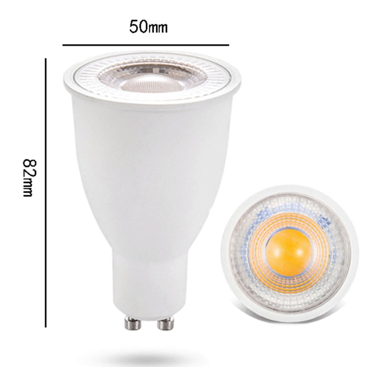 GU10 10W SMD 2835 16 LEDs 2700-3100K High Brightness No Flicker Lamp Cup Energy-saving Spotlight, AC 90-265V