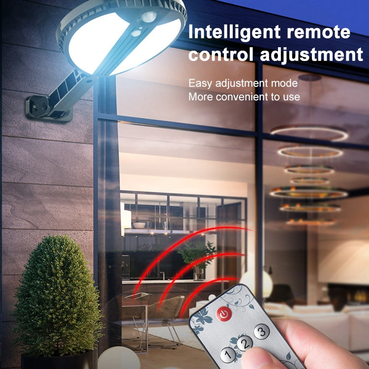 70 LEDs 450LM IP65 Waterproof Round Solar Powered Garden Lamp Body Induction Light Street Lamp