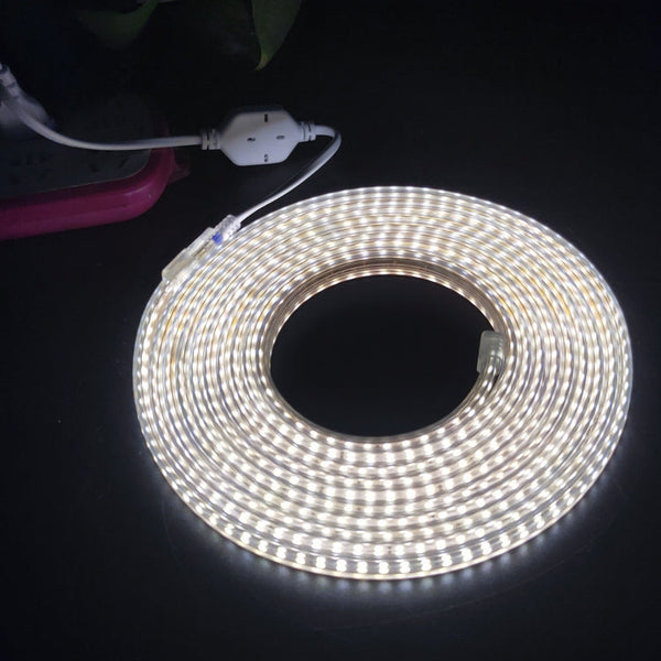 10m SMD 2835 1200 LEDs Strip Light, AC 220V-240V, EU Plug