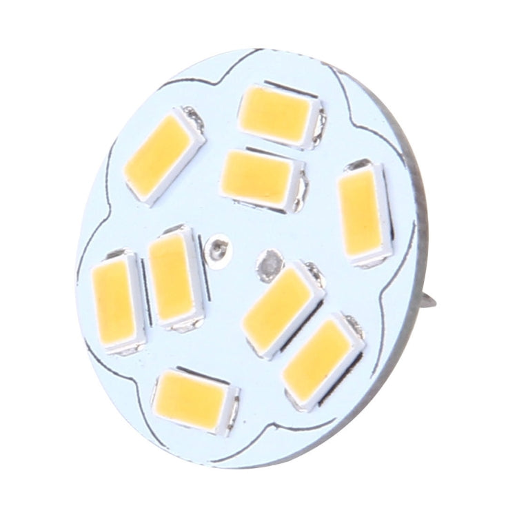 G4 4W 200LM 9 LED SMD 5730 Round Decorative Light for Indoor / Outdoor Decoration, DC 12V, Back Pins