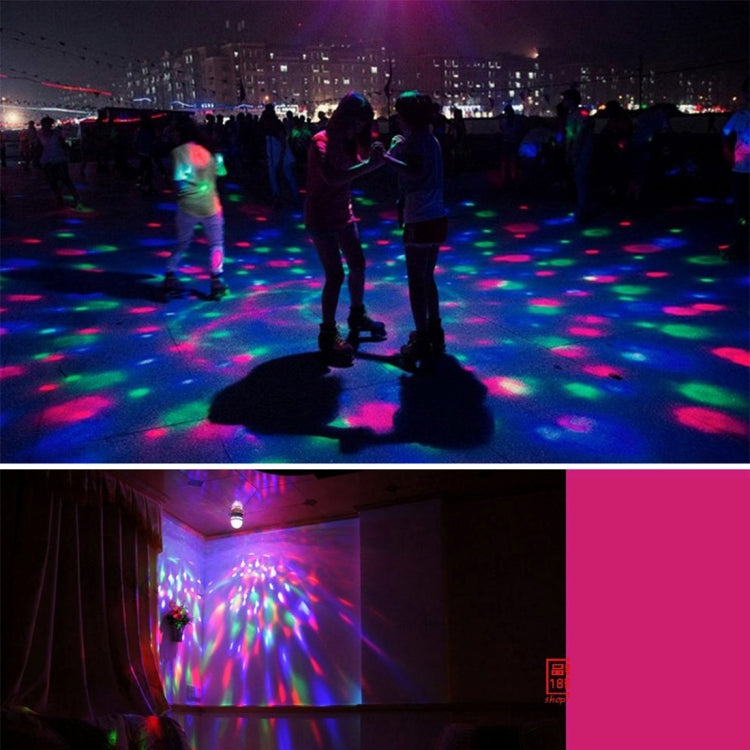 LED Full Color Auto Rotating Lamp for Family Party / KTV / Bars / Hotel / DJs, AC 85-260V