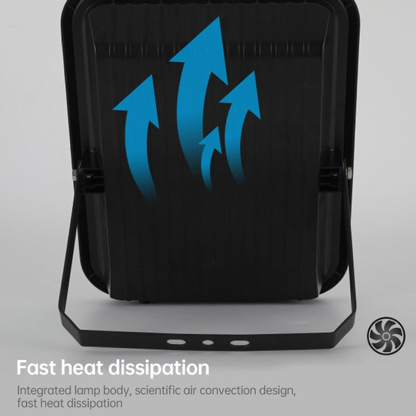 300W 734 LEDs Home Sensor Garden Light Outdoor Waterproof Solar Flood Light with Remote Control