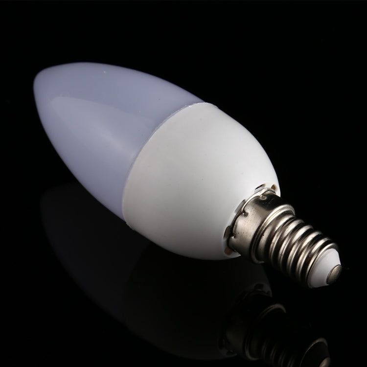 3W 3000K E14 2835 8LEDs Pointed LED Energy Saving Bulb, Light Color: Warm White, 110-220V