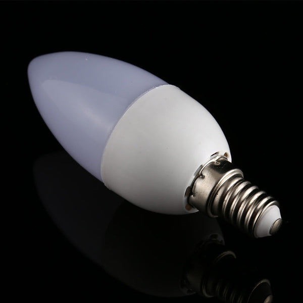3W 3000K E14 2835 8LEDs Pointed LED Energy Saving Bulb, Light Color: Warm White, 110-220V