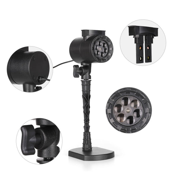 8 Groups Patterns Outdoor Lawn Lamp