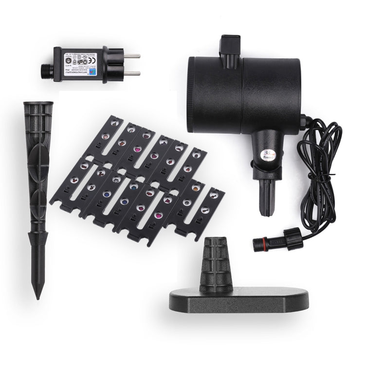 8 Groups Patterns Outdoor Lawn Lamp