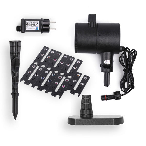 8 Groups Patterns Outdoor Lawn Lamp