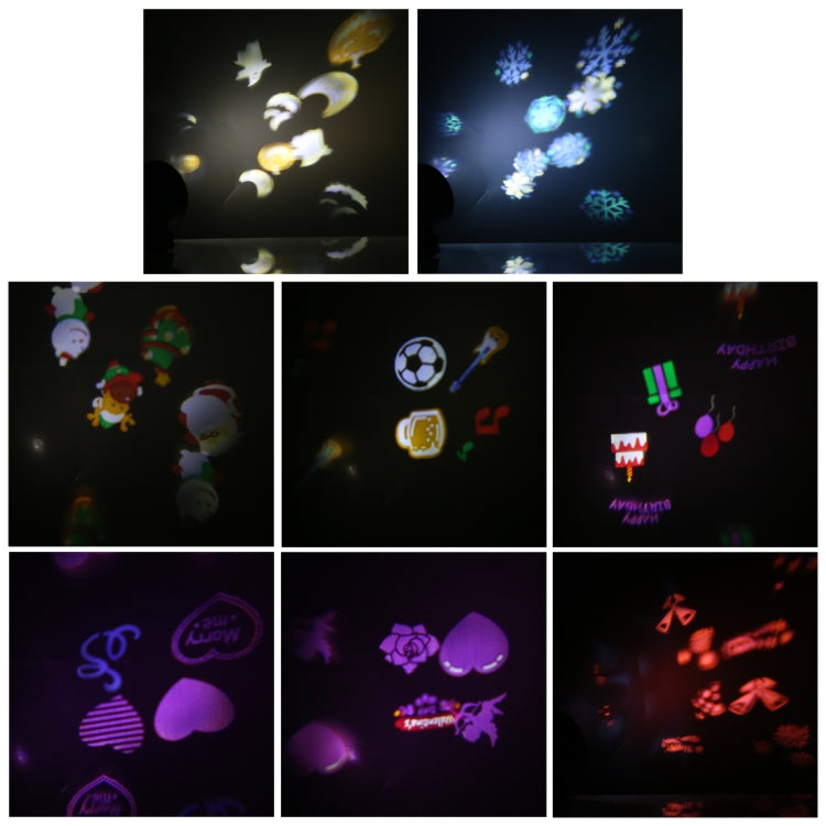 8 Groups Patterns Outdoor Lawn Lamp