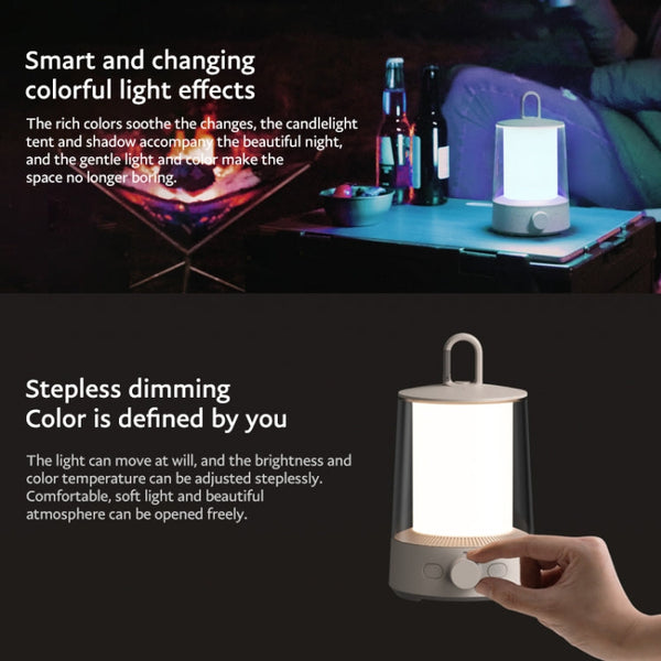 Original Xiaomi Mijia Separable Camping Light Flashlight 2 in 1