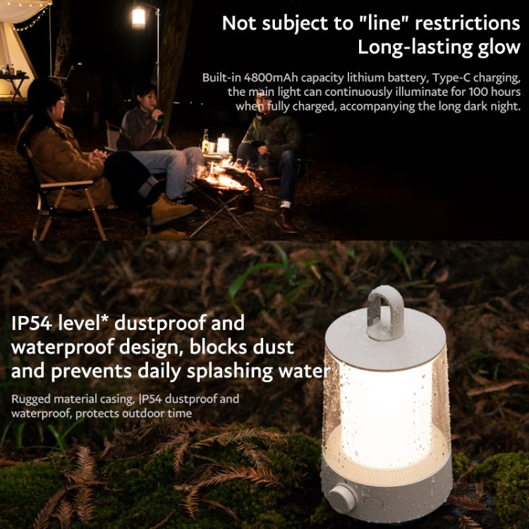 Original Xiaomi Mijia Separable Camping Light Flashlight 2 in 1