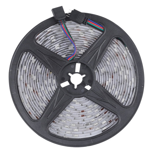 5m 150 LEDs SMD 5050 IP65 Waterproof Bluetooth RGB Light Strip with 24-keys Remote Control, EU Plug