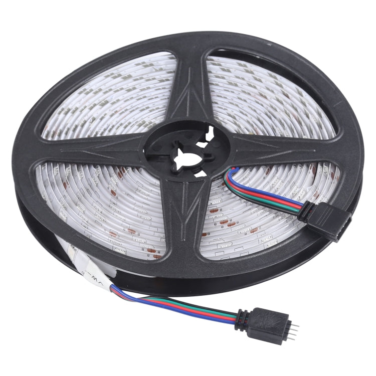 5m 150 LEDs SMD 5050 IP65 Waterproof Bluetooth RGB Light Strip with 24-keys Remote Control, EU Plug